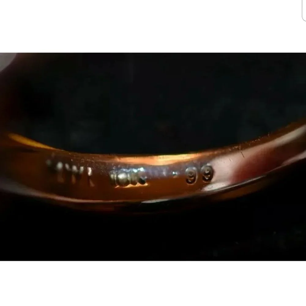 MAYORS BIRKS 18K 1 CT TRIOLOGY 3 PRINCESS DIAMOND SOLITAIRE WEDDING RING BAND